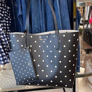 Disney X Kate Spade New York Minnie Mouse Tote Bag Multi Color